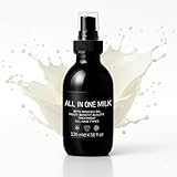 Glopink Hair Milk Spray, Nourishes Hair Detangler Conditioner, Repairs Dry, Damage & Split Brittle Strands, All in One Leave-In Mist for All Hair Types, Cruelty Free Refreshing Formula, 4.56 Fl Oz