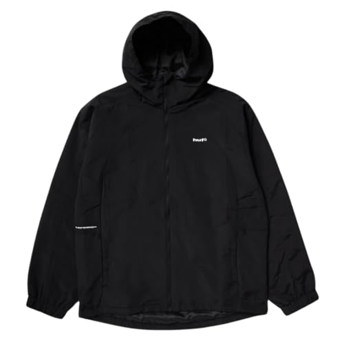 Image of HUF Men's Shell Jacket - Lightweight, Water-Resistent Zip-Up with Hood