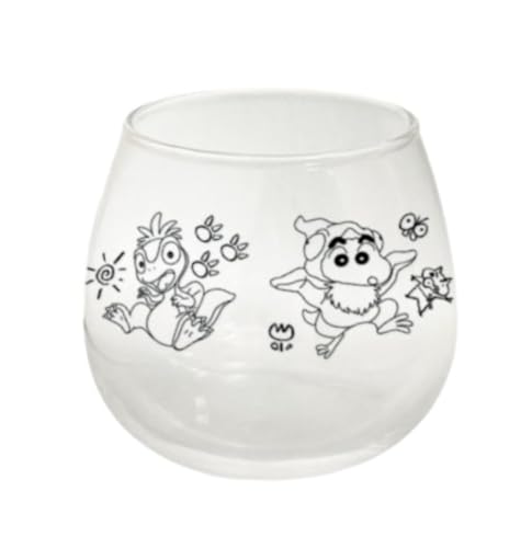 マリモクラフト ゆらゆらグラス 映画クレヨンしんちゃん オラたちの恐竜日記 φ85×H90mm CRS-346