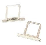  Handywest - Soporte para tarjeta SIM para Samsung Galaxy S6 SM-G920f G920, color plateado