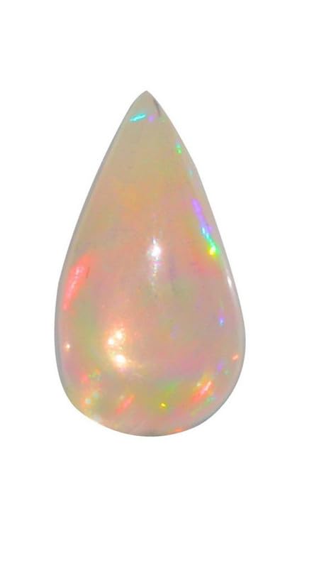 Opale de feu éthiopienne naturelle 2,73 cts pierre gemme pour bague artisanale