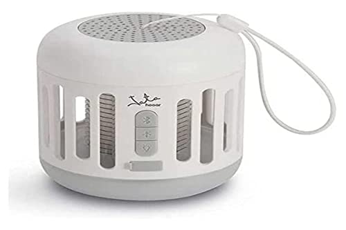 Mostrap Atrapa Mosquitos, lámpara y Altavoz Bluetooth MIB7 de Jata Hogar. Uso Exterior e Interior. 6 Bombillas de LED Ultravioleta atraen a los Mosquitos. Altavoz de Gran definición.