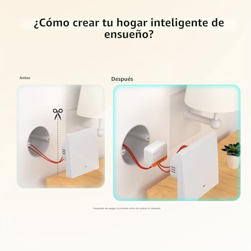 Miniatura 4 de SONOFF Zigbee Interruptor inteligente, 2 Way Smart Switch (No se Requiere Neutral),Debe utilizarse con ZigBee 3.0 Hub, Compatible con Alexa y Google Home 2pcs (6A 1440W)