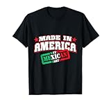 Made In America With Mexican Parts Tshirt T-Shirt