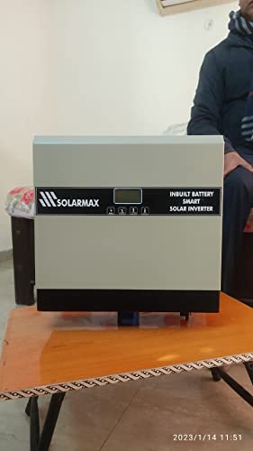 Image of SOLARMAX Pure Sinewave Solar Smart Inverter 500 Watt Hybrid Solar Inverter Withh Intelligent Load Sharing Capacity for Home, Office, Shops