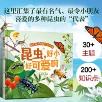 画给孩子的自然通识课--昆虫，好小好可爱啊