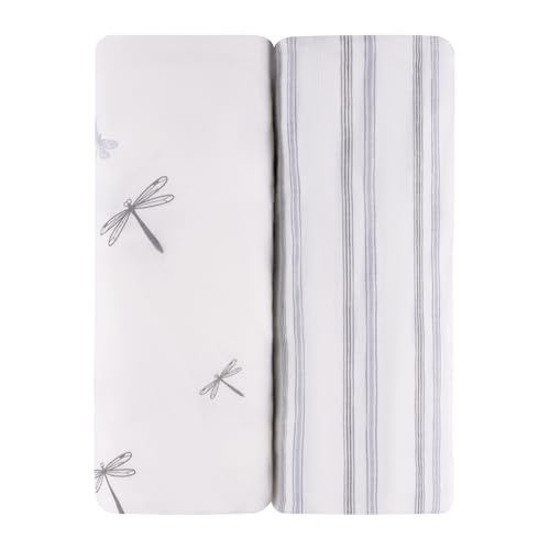 Ely'S & Co. Pack N Play Sheet, Playard, Portable Crib Fitted Sheets 2 Pack - 100% Jersey Cotton For Baby Boy thumb #3