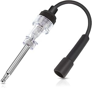 Comprobador de bujías de encendido con indicador luminoso, tester de chispa para coche, moto, cortacésped, motosierra y generador, Detector de bobina de motor y herramienta de diagnóstico para motores