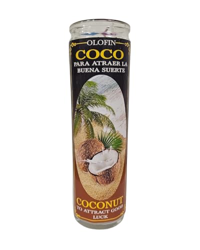 Coconut Prepared Candle Coco veladora olofin
