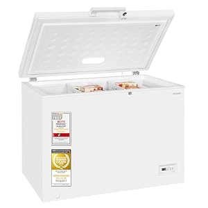 Exquisit Gefriertruhe 308 l - GT5320-HE-041D Weiss mit Kühlmodus