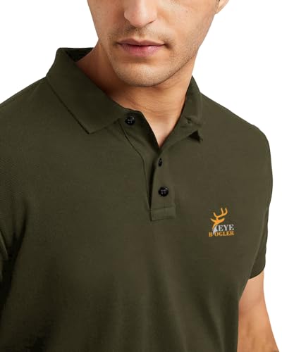 Image of Noble Monk Men's Cotton Blend Regular Fit Polo T-Shirt