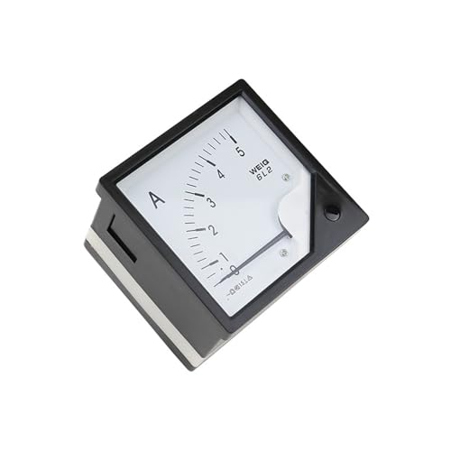 Ampèremètre à pointeur CA 6L2 400A 5A pour tableau électrique 80x80 mm