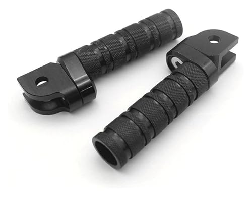 Repose Pieds Passager Moto Pour HORNET 600 250 Pour HORNET900 VTR1000SP CB1300SF SB CNC Repose Pieds Avant Réglables(Black)