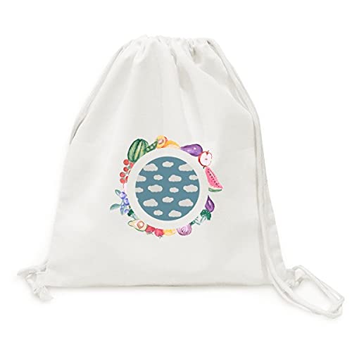 Sac en tissu pliable à sangle pour transporter vos fruits sans les abîmer