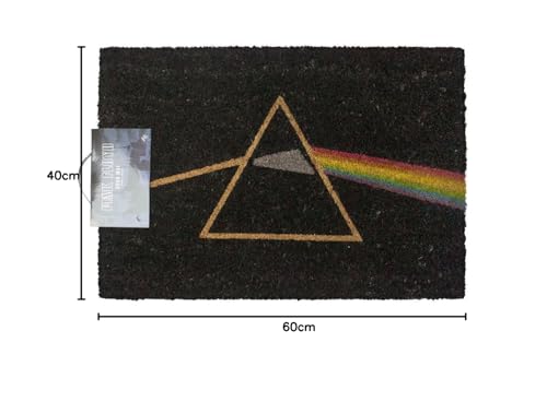 Pyramid Pink Floyd The Dark Side of The Moon Indifférent Paillasson Multicolore polychlorure de Vinyle – vue 2