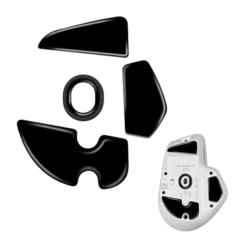 Image of ZORBES Compatible with Logitech MX Master 4, Gaming Mouse Grips Pre-Cutted Self-Adhesive Mouse Grip Tape Sweat-Proof Fashion Embossed Skin Protector, Sweat-Resistant, Peel and Stick