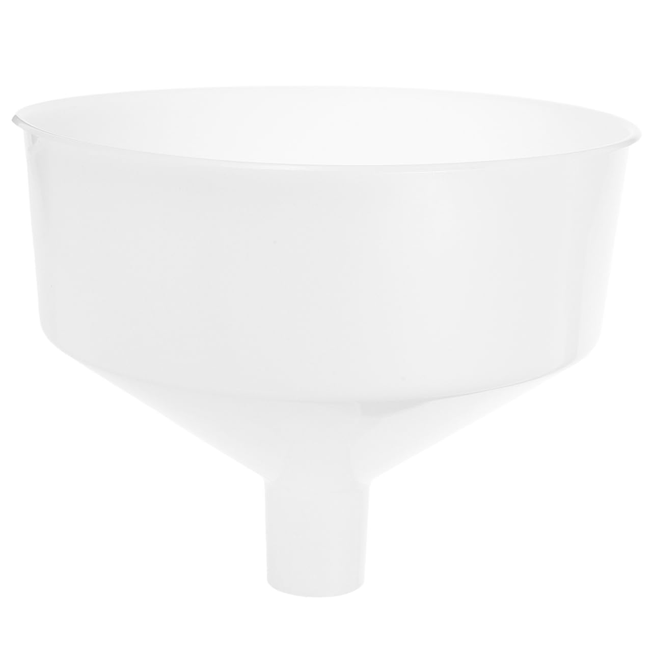 BESPORTBLE Food Grade Large Plastic Funnel 9.45 Inch Wide Mouth for Liquid Transfer and Beer Filling in Domestic Kitchens