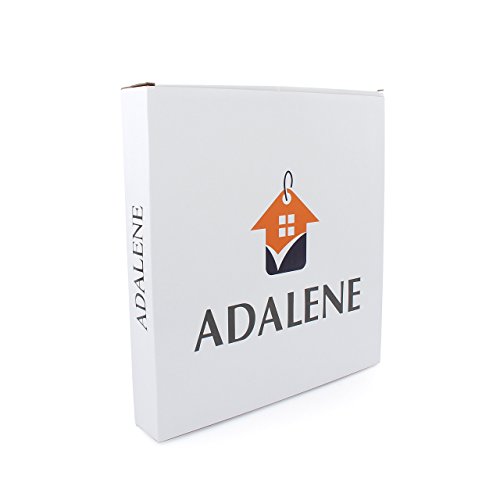 Adalene Wall Clocks Battery Operated Non Ticking 12 inch - Vintage Wood Colorful Kitchen Wall Clock Silent - Analog Quartz Wooden Wall Clocks Large Decorative for Kids Bedrooms, Living Room, Bathroom