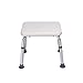 NMDCDH Wytrzymałe taborety pod prysznic i do kąpieli łazienka stołek krzesło ergonomiczne pomoc stołek pod prysznic regulowana wysokość 38-51 cm osoby starsze niepełnosprawne antypoślizgowe niepełnosprawne taborety do wanny / zwykłe