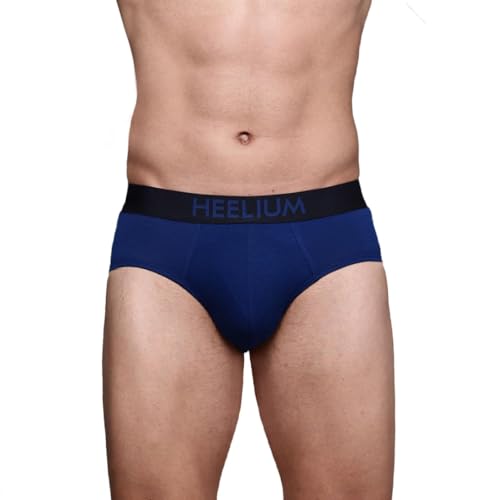 Image of HEELIUM Bamboo Underwear Brief for Men | 3X Softer Than Cotton & Odour Free | Stretchy Fabric & Durable Waistband