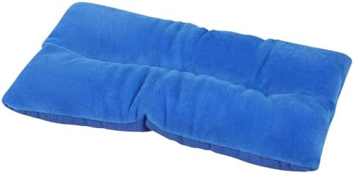 Atsuwell Heating Pad Microwavable for Pain Relief, 6 x 11" Multipurpose Moist Heat Pack for Cramps, Neck and Shoulders, Knee, Muscles, Joints, Back Pain, Microwave Hot Pack for Warm Compress, Blue