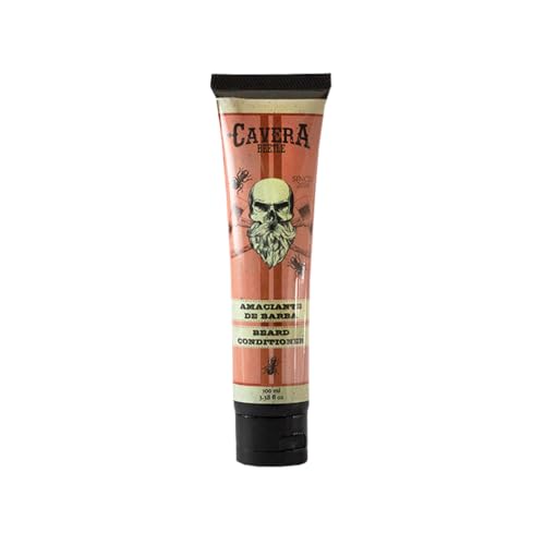 Cavera Beetle Acondicionador para Barba Hombre 100 ml Hidratación Profunda Suaviza el Vello Facial Nutre con Aceite de Coco Reduce el Frizz y Cuida la Piel