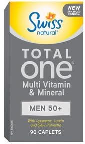 Total One® Men 50+ Multi Vitamin & Mineral, 90 caplets