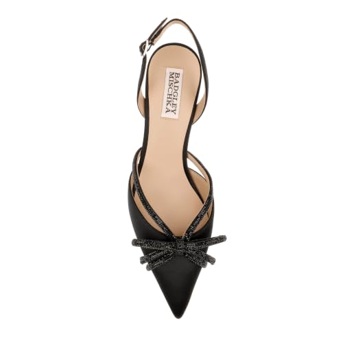Image of Badgley Mischka Women's Angelina Slingback Kitten Heels