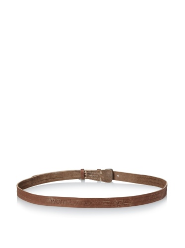 Raw Men's 3-Strand Belt, Antique Brown, L2