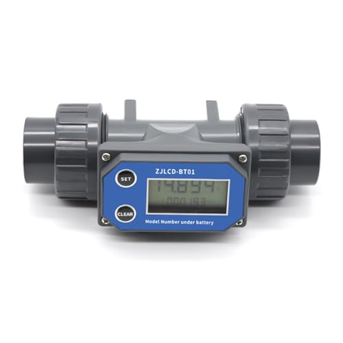 Caudalímetro electrónico de PVC con pantalla LCD para control preciso de irrigación 7