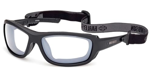 Harley-Davidson Mens Photochromic Performance Riding Sunglasses, W/Headstrap