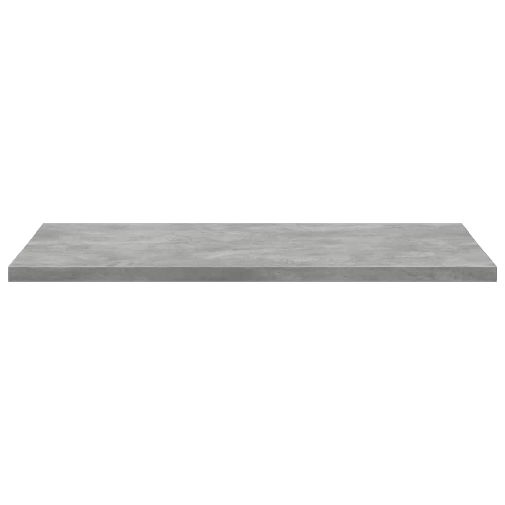 Regał na książki, 8 sztuk, szary beton, 40 x 50 x 1,5 cm, materiał drewnopochodny, regał ścienny do salonu, sypialni, biura, kuchni, piwnicy, garażu, schowka, możliwość rozszerzenia