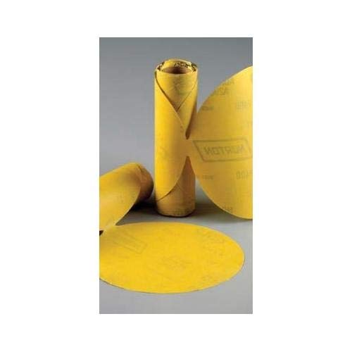 Norton 63642506164, PSA Disc Rolls, 6in, P800B Grit (Pack of 8 pcs)