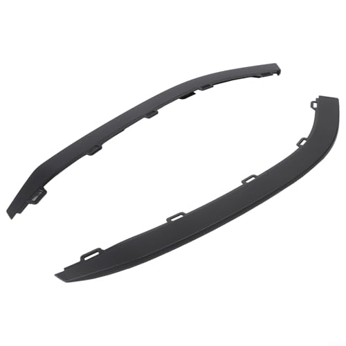 Eawfgtuw Front Bumper Spoiler Trim Strips For Golf MK7 2013-2017 Left And Right Side Air Deflector Lower Lip Splitter ABS Exterior Modification Parts