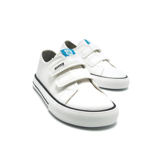 Mtng Unisex Para CriançA. 49049 Sapatilhas Respect Emi Branco (21), Plano, Velcro, Casual, Moda Infantil - 6