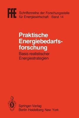 [(Praktische Energiebedarfsforschung)] [By (author) Helmut Schaefer] published on (July, 1981)