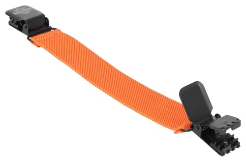 Harley-Davidson Men's Etched Bar & Shield Logo Elastic Boot Clips – Orange2