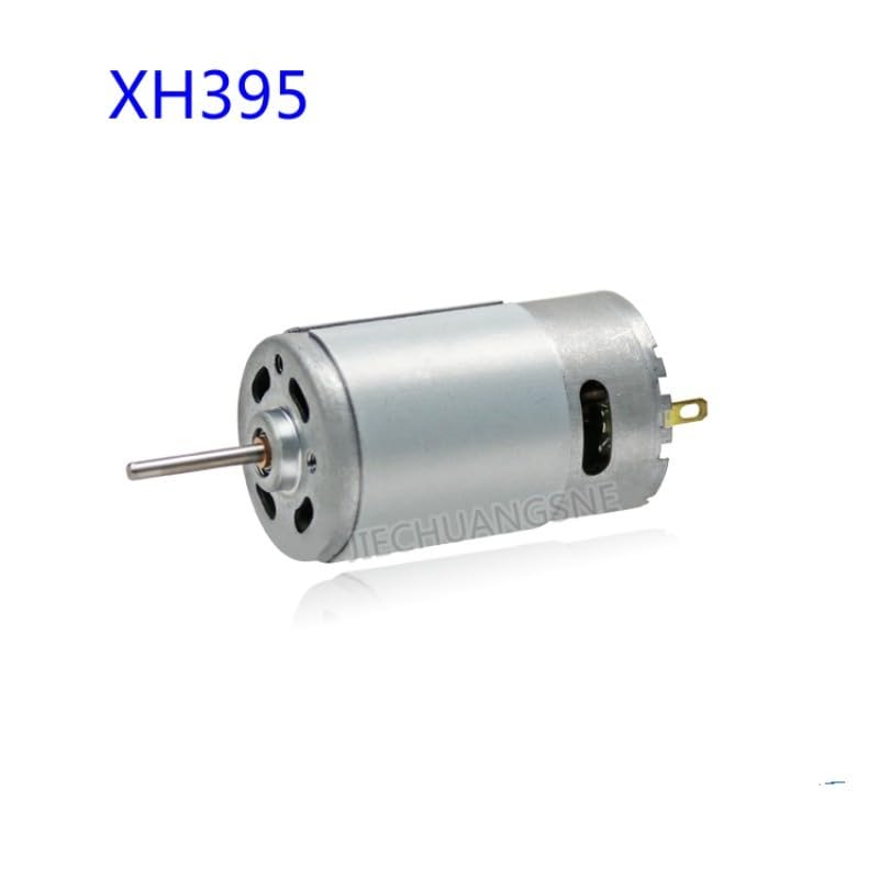 XH385/XH395 DC Motor Brush Fan Balance Car Hair Dryer Air Pump Motor - (Speed(RPM): 24V8500-shaft 10mm, Voltage(V): XH395)