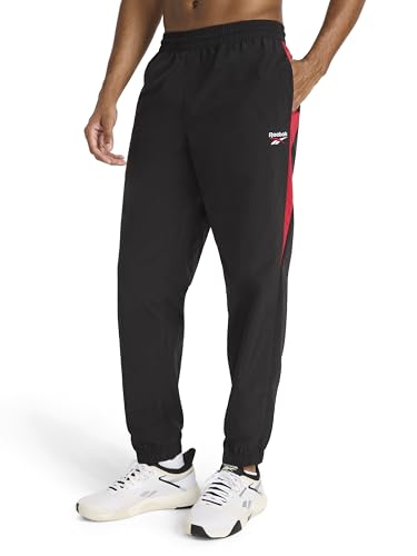Reebok Men's Cross Check Woven Pant, Standard Fit, Lightweight