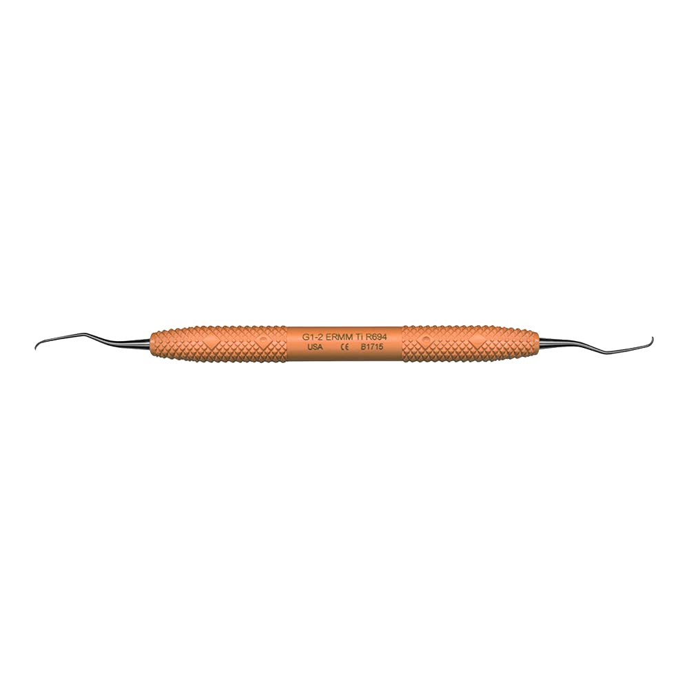 PDT R694 Gracey 1-2 Titanium Extended Reach Micro Scaler, Mini, Tangerine Dream