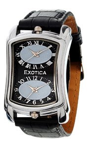 Exotica Analog Black Dial Mens Watch (EX-40 Dual-B) (B00LDFL956) Amazon Price History, Amazon Price Tracker
