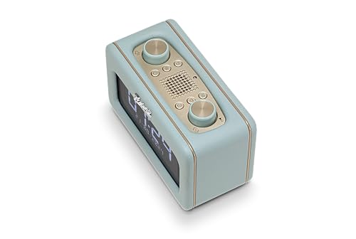 Radio-réveil rétro Dab+ Bluetooth avec double alarme sonore - 4