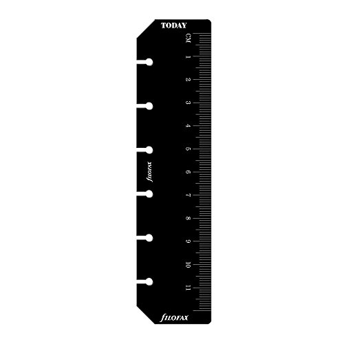 Filofax Ruler Filofax Pocket Black Ruler (B213609) | Amazon price tracker / tracking ...