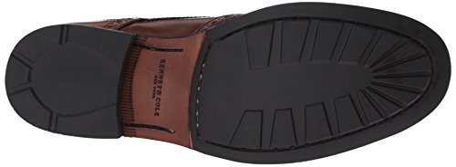 Kenneth Cole New York Men's Gold Mind Oxford, Cognac, 8 M US4