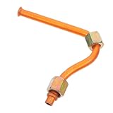 jojofuny Hochwertiger Aluminium Schlauch für Luftkompressoren Flexibles Verbindungsrohr mit Effizienter Luftabführung Kompatibel mit Verschiedenen Modellen für Einfache und Bequeme