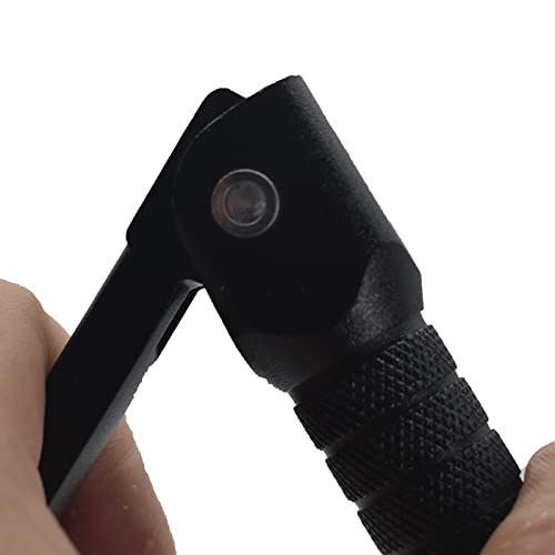 Image of CNC Aluminum Motorcycle Gear Shifter Lever, Foldable Pedal Shifter Fit for 50cc 110cc 250cc CRF50 XR50 XR CRF Dirt Pit Monkey Bike Motorcycle ATV Quad Black Black