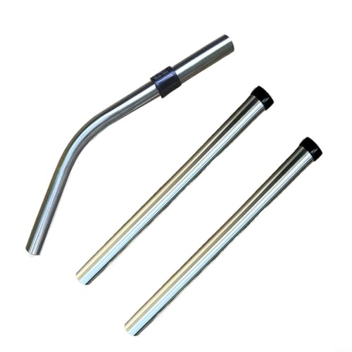 Tidgel 3-Pack 32Mm Stainless Steel Extension Tube Set, For Numatic For Henry Vacuum Cleaners, Elbow And Straight Rods For Efficient Cleaning