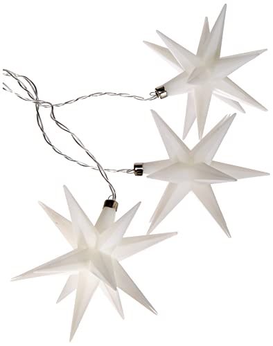 HGD CW62-1008 LED-Weihnachtsstern Warmweiß LED Weiß Cover