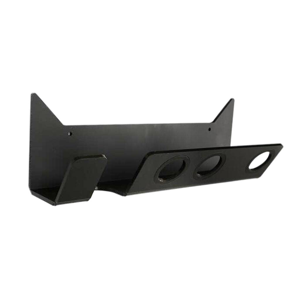 barenx Soporte de pared acrílico para secador de pelo, organizador de maquillaje de baño
