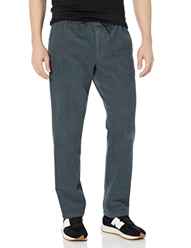 Vince Men's Corduroy Pull On Pant, Blue Steel, Large #TOP25